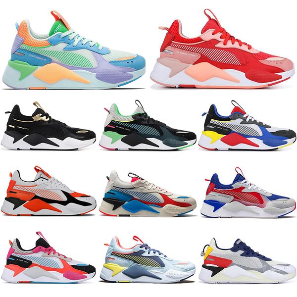 

retro rs-x mens running shoes reinvention rs x bright peach white blue dad chaussures men women runner trainer sports sneakers size 36-45