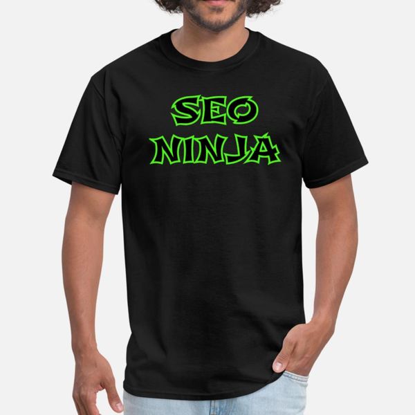 

seo ninja funny analyst lister marketing t shirt men print 100% cotton s-xxxl unique famous fashion summer novelty shirt