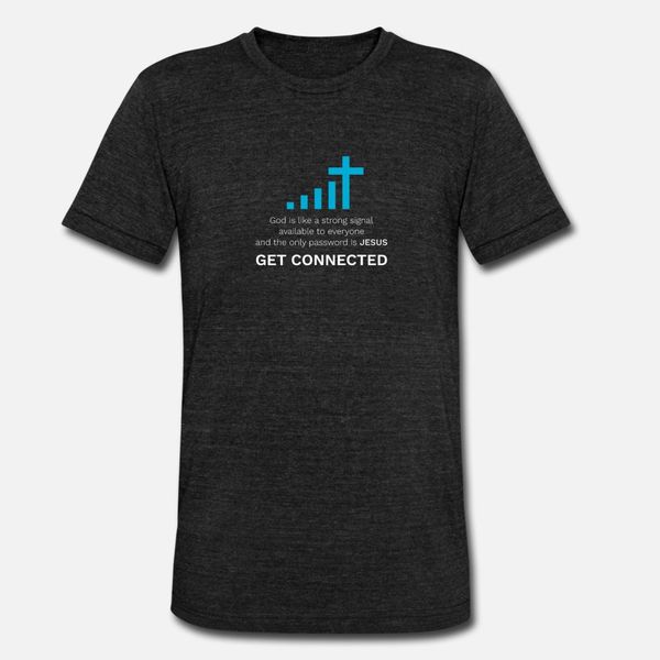

god jesus connected gift christians cool t shirt men designer short sleeve plus size 3xl clothing cute casual spring autumn family shirt