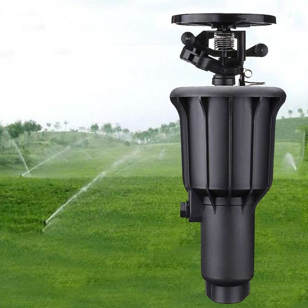 

360 degree rotary nozzle lawn watering sprinkler water spray plant under surface