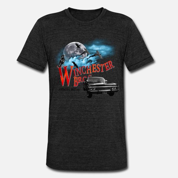 

winchester bros hunting evil since 1983 1967 chevr t shirt men customized cotton round collar standard gift comical spring natural shirt