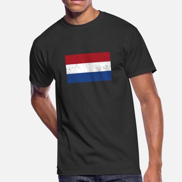 

netherlands flag gift christmas birthday t shirt men knitted cotton s-xxxl clothes interesting new fashion spring standard shirt