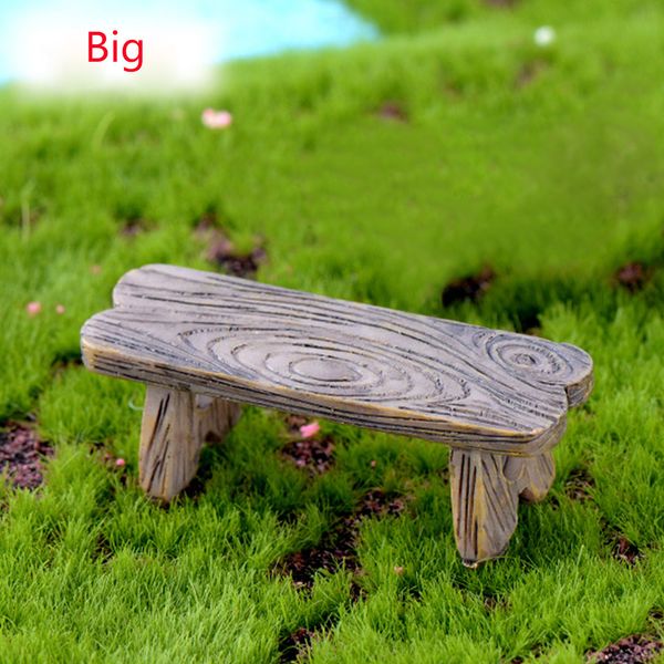 

романтический diy сад micro пейзажные украшения миниатюрные mini табурет fairy craft
