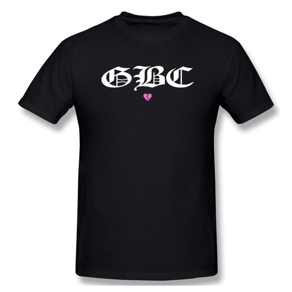 

gbc гот boi clique t-shirt мужчины печать basic tee shirt забавный дизайн лил пип streetwear печать homme top бесплатная доставка