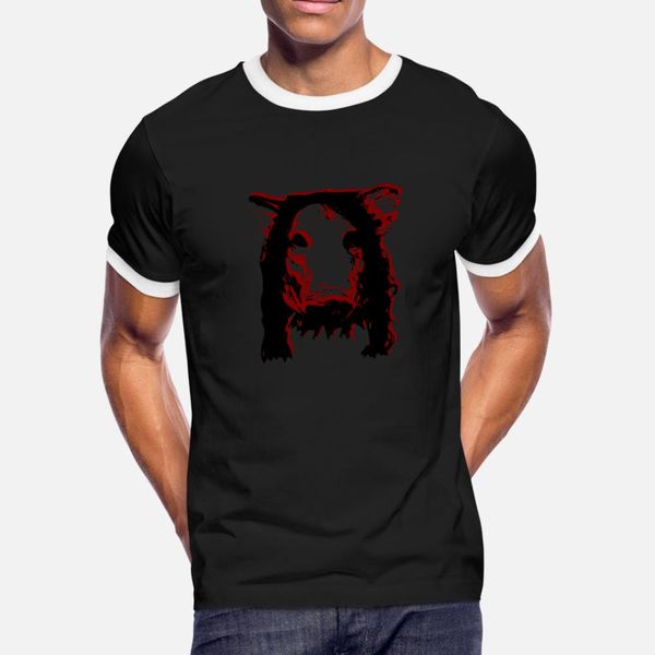 

жуткие pig маска black red t shirt men designing 100% хлопок s-xxxl оригинал интересный смешной casual summer style trend рубашку