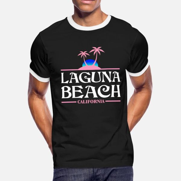 

laguna beach тенниски мужчины дизайн хлопок o шея круто смешное лето стандартной рубашки