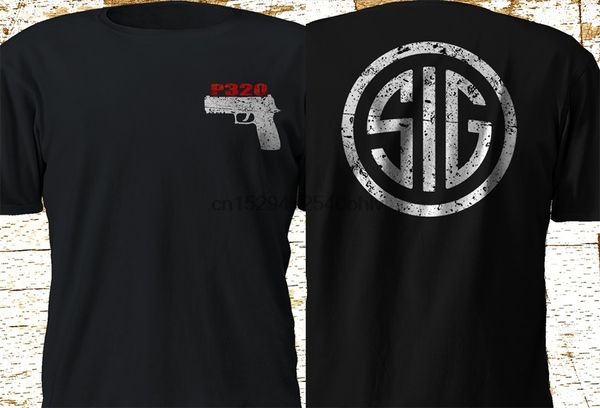 

new sig sauer p320 black hk heckler and koch t-shirt