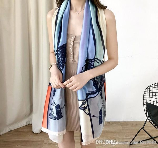 

winter plaid cashmere scarf female fashion female model warm neck scarf for men 180*90cm, Blue;gray