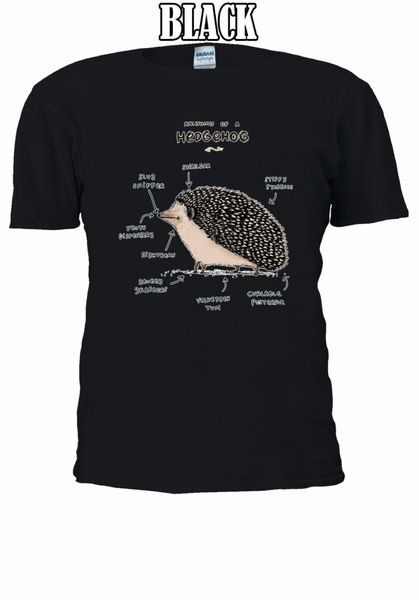 

2019 summer o-neck tee shirt anatomy of a hedgehog funny t-shirt men women t-shirt