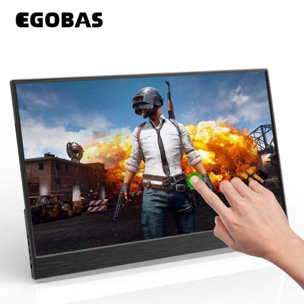 

15.6 ultrathin al alloy touchscreen portable pd reverse charge monitor for lapphone xbox switch ps4 gaming working monitor