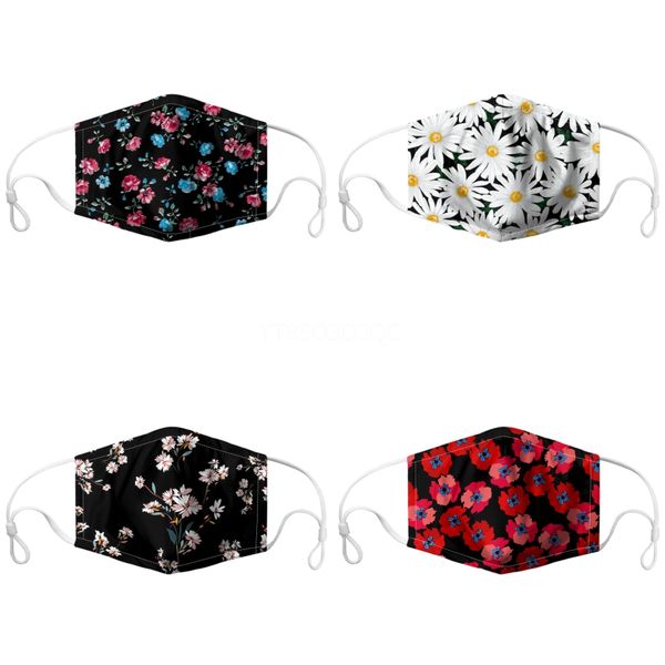 

задержка креативной печать pure prective пыл face mask # 677, Black