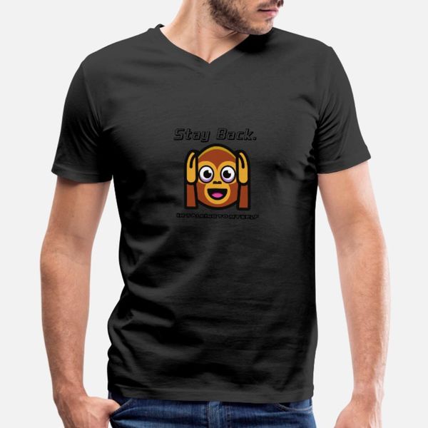 

cover your ears t shirt men create 100% cotton crew neck letter interesting building summer style leisure shirt