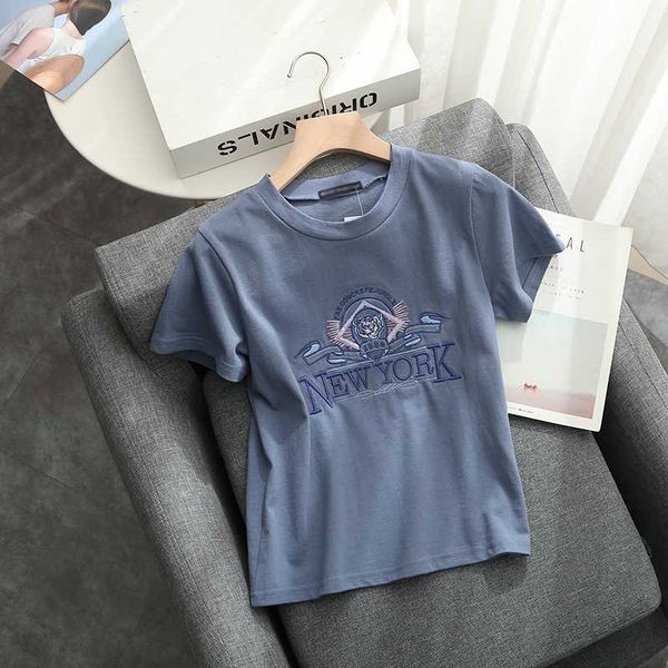 

slim girls soft cotton shirts 2020 summer fashion ladies elegant embroidered cute shirt streetwear female chic women sweet, White