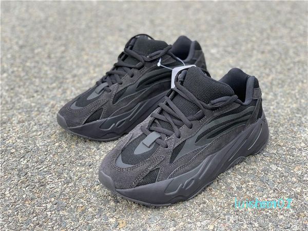 

2019 authentic 700 v2 vanta fu6684 wave runner kanye west black 3m reflective mens woman running shoes sports sneakers with box ct07