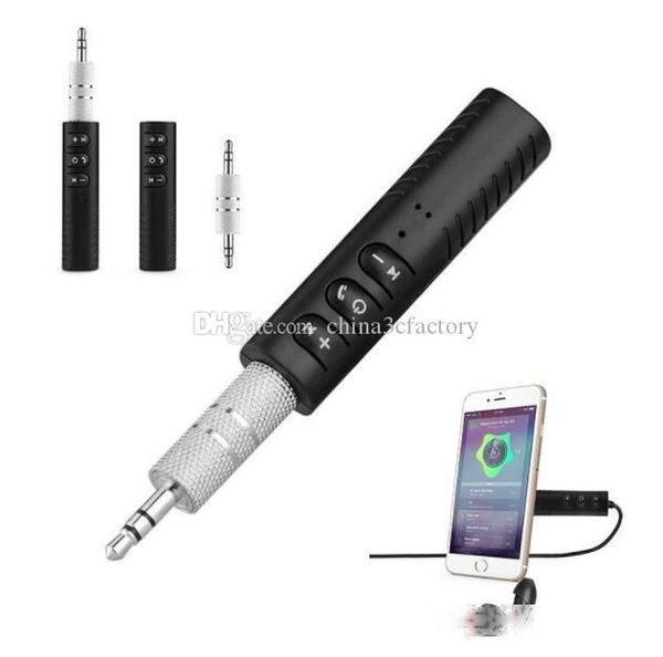 

mini bluetooth receiver car aux audio wireless receiver adapter hands-calling and wireless music playing 3.5mm aux