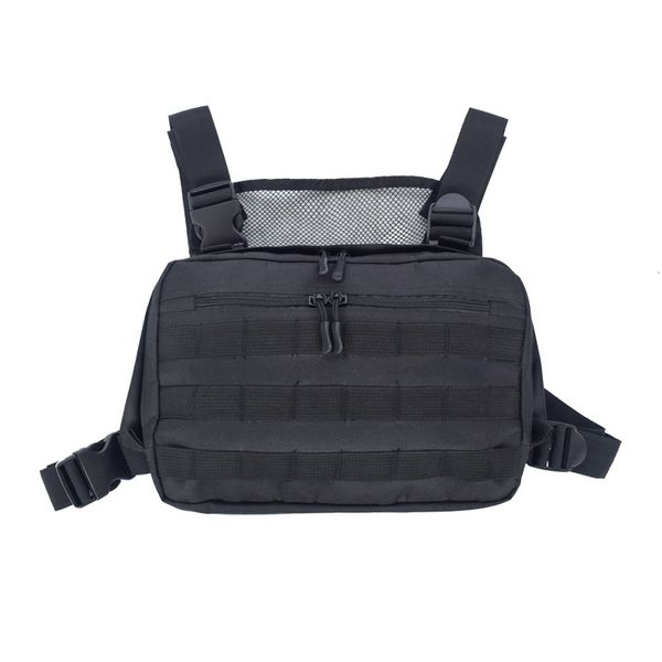 

outdoor bags men tactical shoulder chest rig streetwear functional bag cross