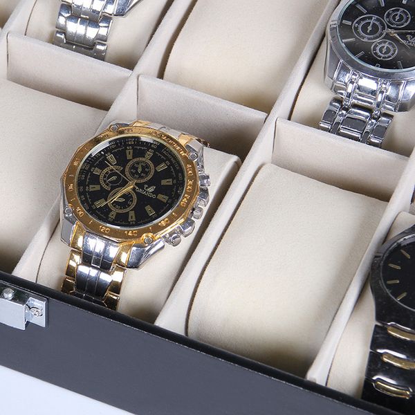 

allbai 2020 luxury skylight watch watch box display box frame props 12-bit boxes packaging, Pink;blue