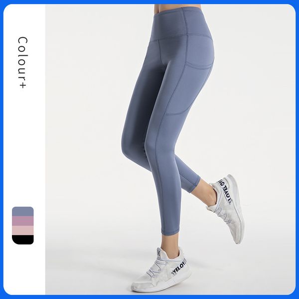 

yoga outfits woman high stretch pocket pants running sports fitness leggings sport seamless leggins women, White;red