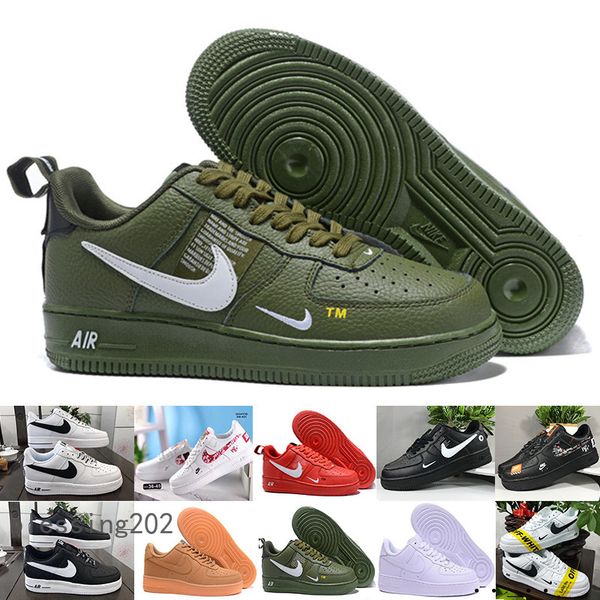 

2020 dunk flyline women's sport skate runing shoes 1 one men outdoor sneakers high low low black white sizes 36-45 typ3w