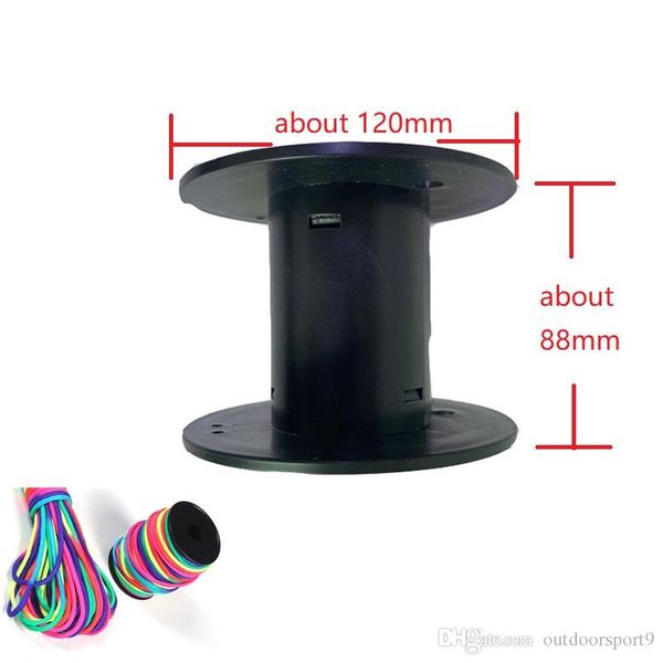 

4mm 100ft black paracord spools wire disc parachute cord cuerda escalada mil paracorde outdoor climbing hiking equipment