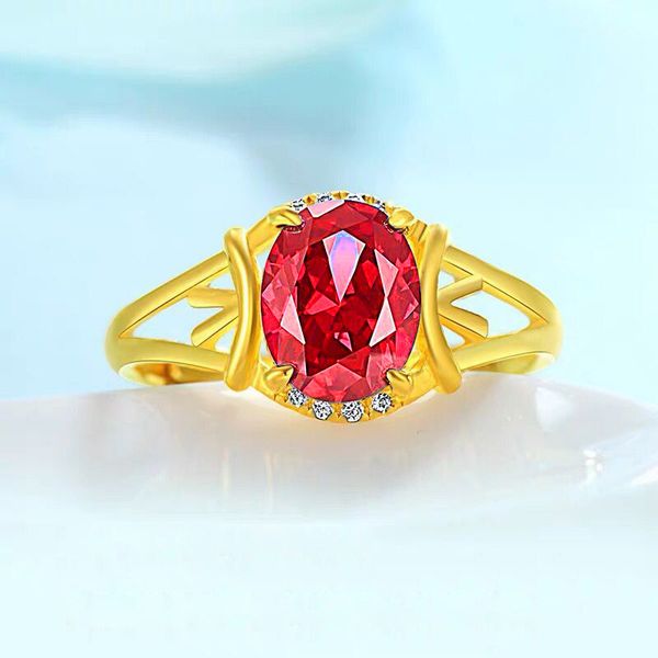 

Open adjustable ring jewelry Hao Shi, Vietnam sand gold-plated jewelry ring