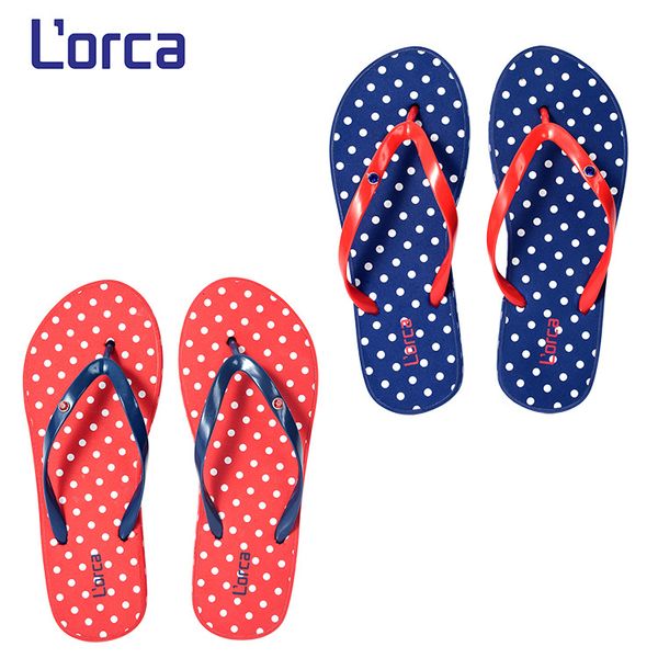 

women's flip flops polka dot print ladies pool shower flat slippers anti-slip casual slip on thong beach shoes for women, Black