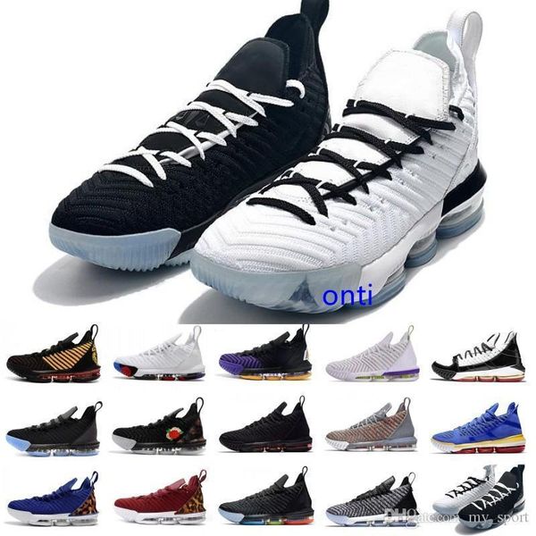 

2020 sale oreo xvi 16 remix l superbron cny lightyear men basketball shoes mens athletic trainers 16s sports multicolor sneakers chaussures, Black