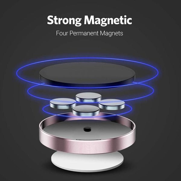 

360 magnetic car phone holder stand in car for iphone 7 xr x xiaomi magnet mount cell mobile phone wall nightstand support gps