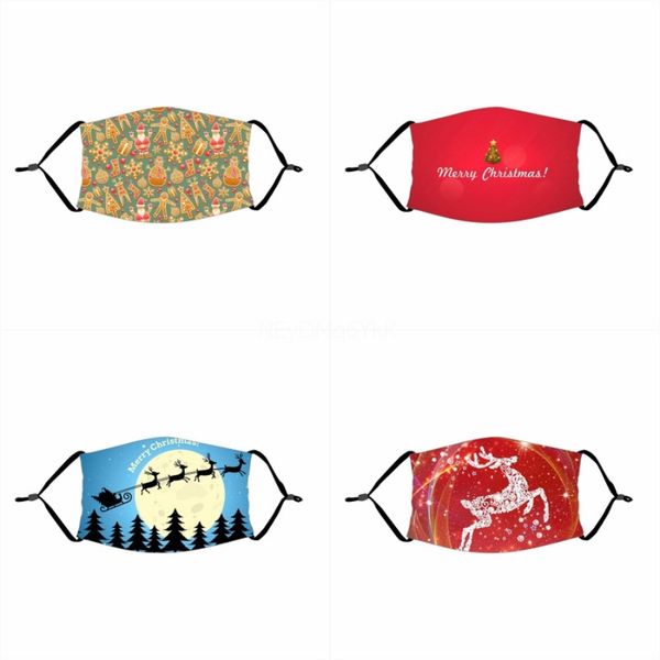 

nwm3h scarf halloween fashion printed face masks vip outdoor sporting headwear riding scarf cycling neck headband bandana#973, Black