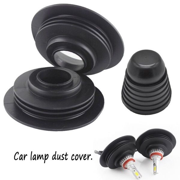 

universal led headlight dust cover headlamp h4 h11 h7 h1 car rubber waterproof dustproof
