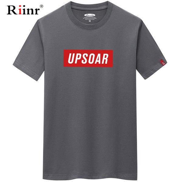 

riinr 2020 new arrival summer trend letter print tee shirt men large size clothes shorts sleeve casual cotton 6xl