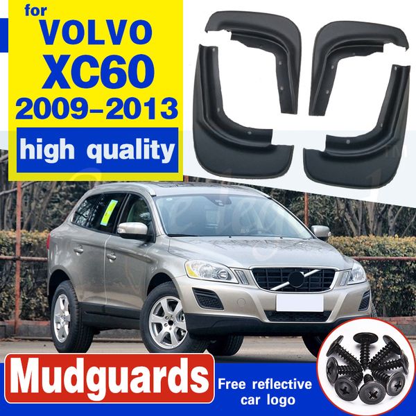 

oem fitment car mud flaps for volvo xc60 2009-2013 030779759/60 mudflaps 2010 2011 2012 splash guards mud flap mudguards fender