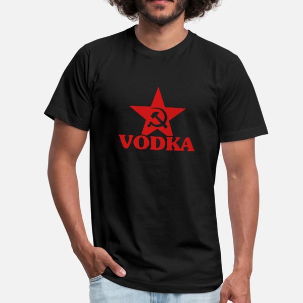 

vodka v002 t shirt men designing short sleeve plus size 3xl graphic casual spring unique shirt