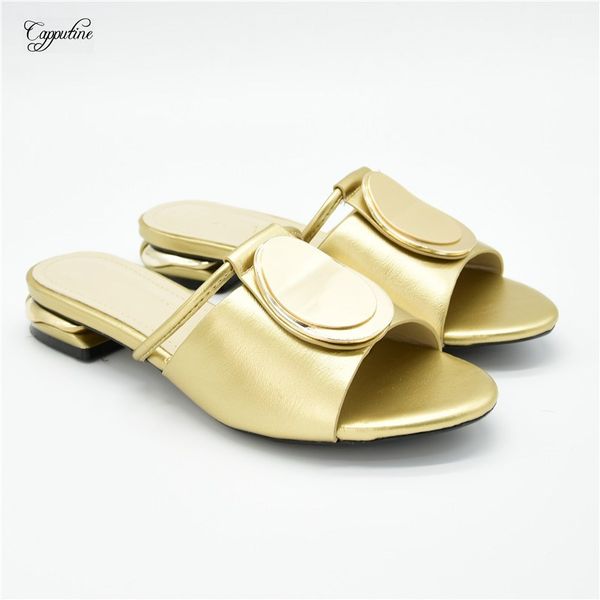 

gold lady african women's medium heel casual shoes x9999-3 heel height 3.5cm, 5color, Black