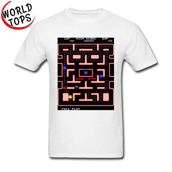 

pacman game tshirt autumn new arrival school t shirts good quality pure cotton fashion sweatshirt youth college tee shirt