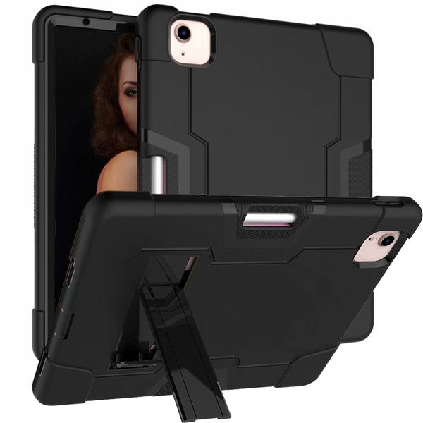 

heavy duty shockproof durable rugged drop protection protective kickstand case for new ipad air 4 [4th gen 10.9" 2020 release