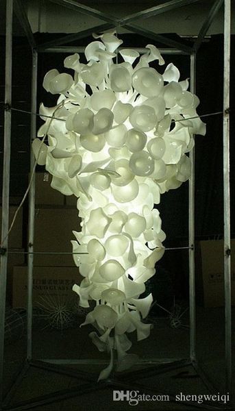 

pretty colored glass art chandelier light home living room decoration blown glass chandelier light chihuly style modern chandelier
