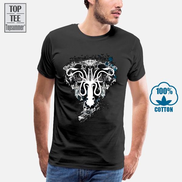 

2018 new cool men t shirts game of thrones house greyjoy fire & blood t shirt men 100% cotton men's sportswear t shirts