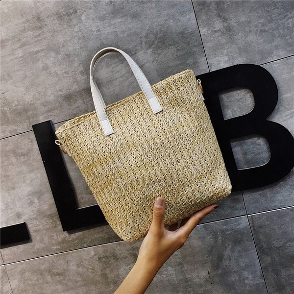 

summer joker handbag single shoulder tote bag mori woven crossbody bag