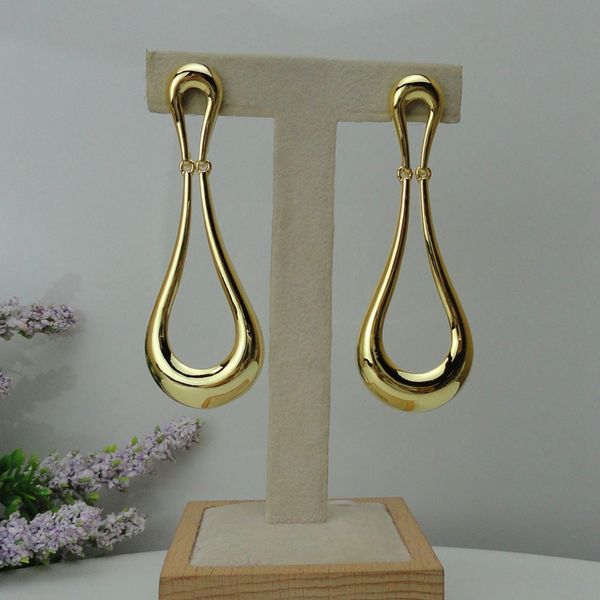 

yuminglai italian earrings popular design big earrings fhk9609, Silver