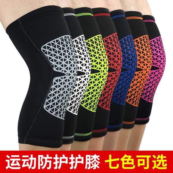 

elbow & knee pads sleeve for fitness running volleyball brace mtb bike kneepad elastic pad sport garden work support, Black;gray