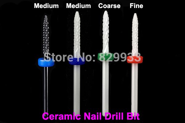 

professional under cleaner ceramic nail drill bits electric manicure pedicure machine nail art foot calluses salon cutter tools