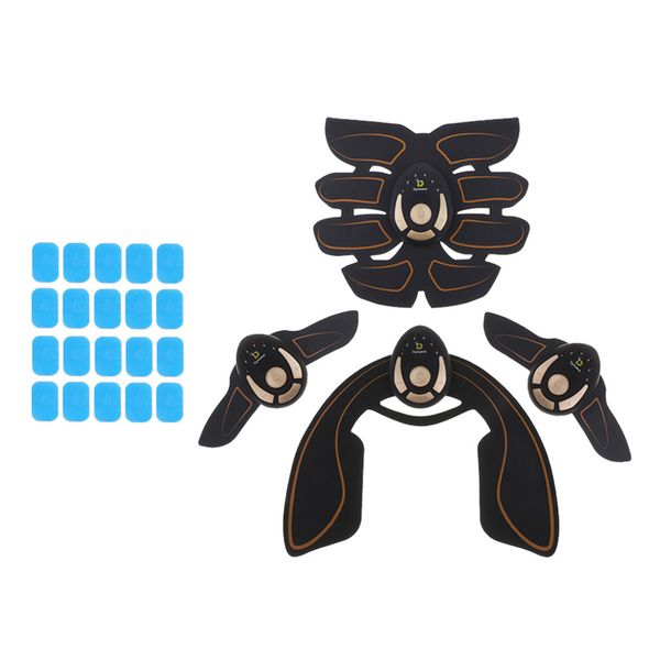 

smart ab muscle stimulator thigh arm hip trainer muscle toner & gel sticker