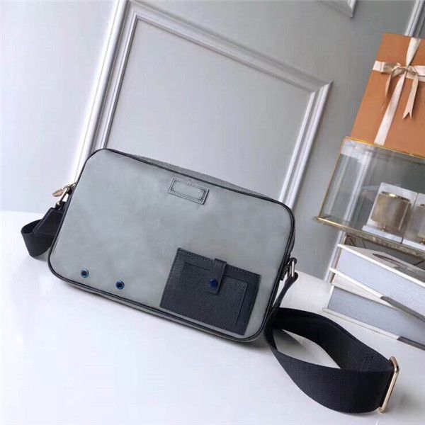 

global classic matching leather canvas men shoulder bags handbag 43918