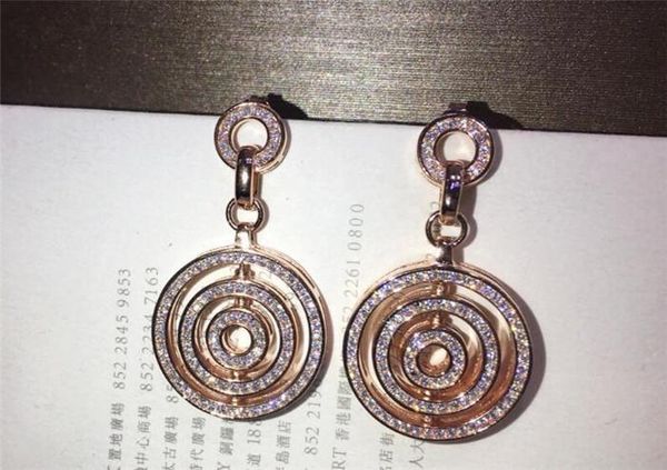 

jewelry earrings for women party platinum plated earrings for women birthday new year christmas gift ing, Golden