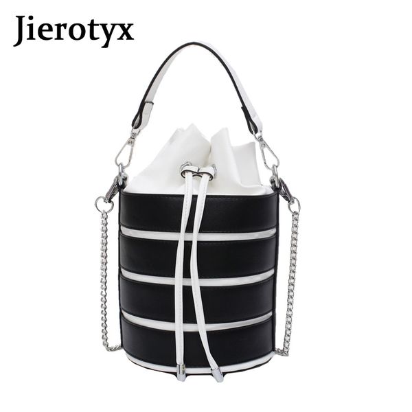 

jierotyx casual exquisite buckrt handbags for women popular striped designer multifunctional shoulder bag 2020 new crossbody bag