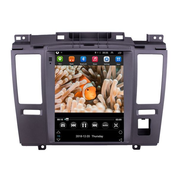 Video stereo per auto con navigazione GPS Android da 9,7 pollici per Nissan Tiida 2008-2011 Manuale A / C LHD con touchscreen Bluetooth USB WIFI