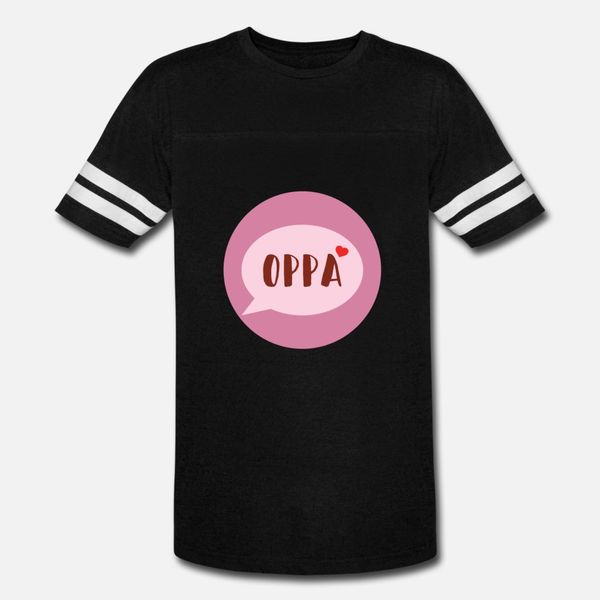 

oppa korea k pop music koreaboo fangirl gift idea t shirt men designer short sleeve o-neck standard sunlight humor natural shirt