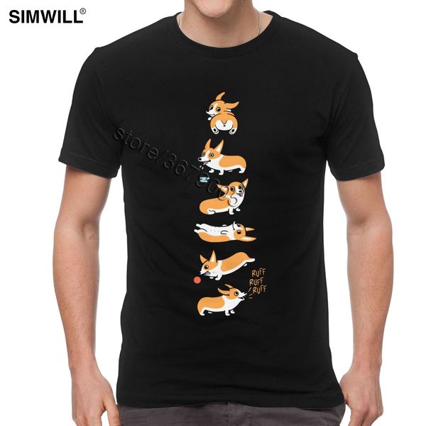 

funny corgi cuties shirt short sleeved graphic pet dogs leisure t shirts gift idea tee clothing comfortable summer printed