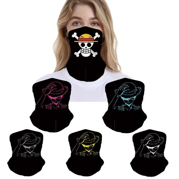 

fashion luxury face mask summer cycling mask one-piece anti-dust sun protection creative protection animation game mask